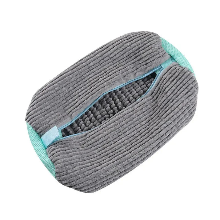 Laundry Bag Shoe Washing Bag Padded Net Protector for Fluffy Fibers Polyester Machine Friendly Drying Wash Bags for Shoes