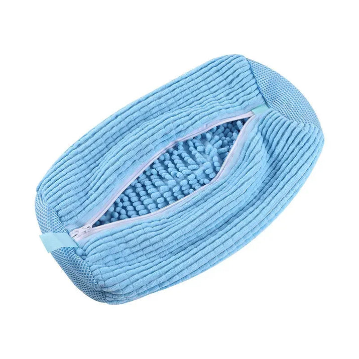 Laundry Bag Shoe Washing Bag Padded Net Protector for Fluffy Fibers Polyester Machine Friendly Drying Wash Bags for Shoes