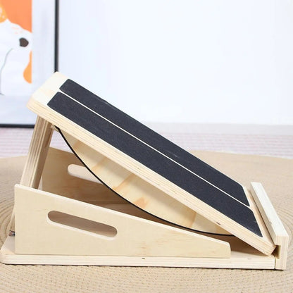 Slant Board for Calf Stretching Adjustable for Pilates Workout Exercise