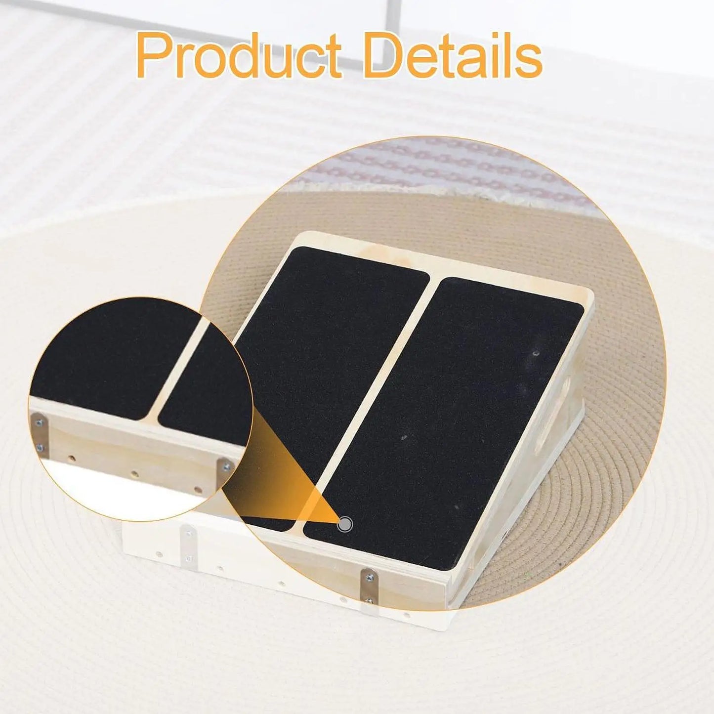 Slant Board for Calf Stretching Adjustable for Pilates Workout Exercise