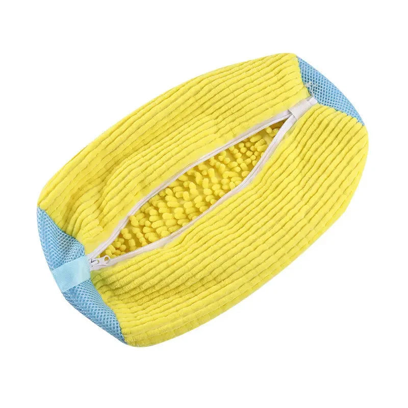 Laundry Bag Shoe Washing Bag Padded Net Protector for Fluffy Fibers Polyester Machine Friendly Drying Wash Bags for Shoes